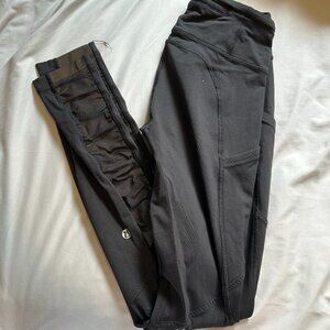 Lululemon Black reflective leggings